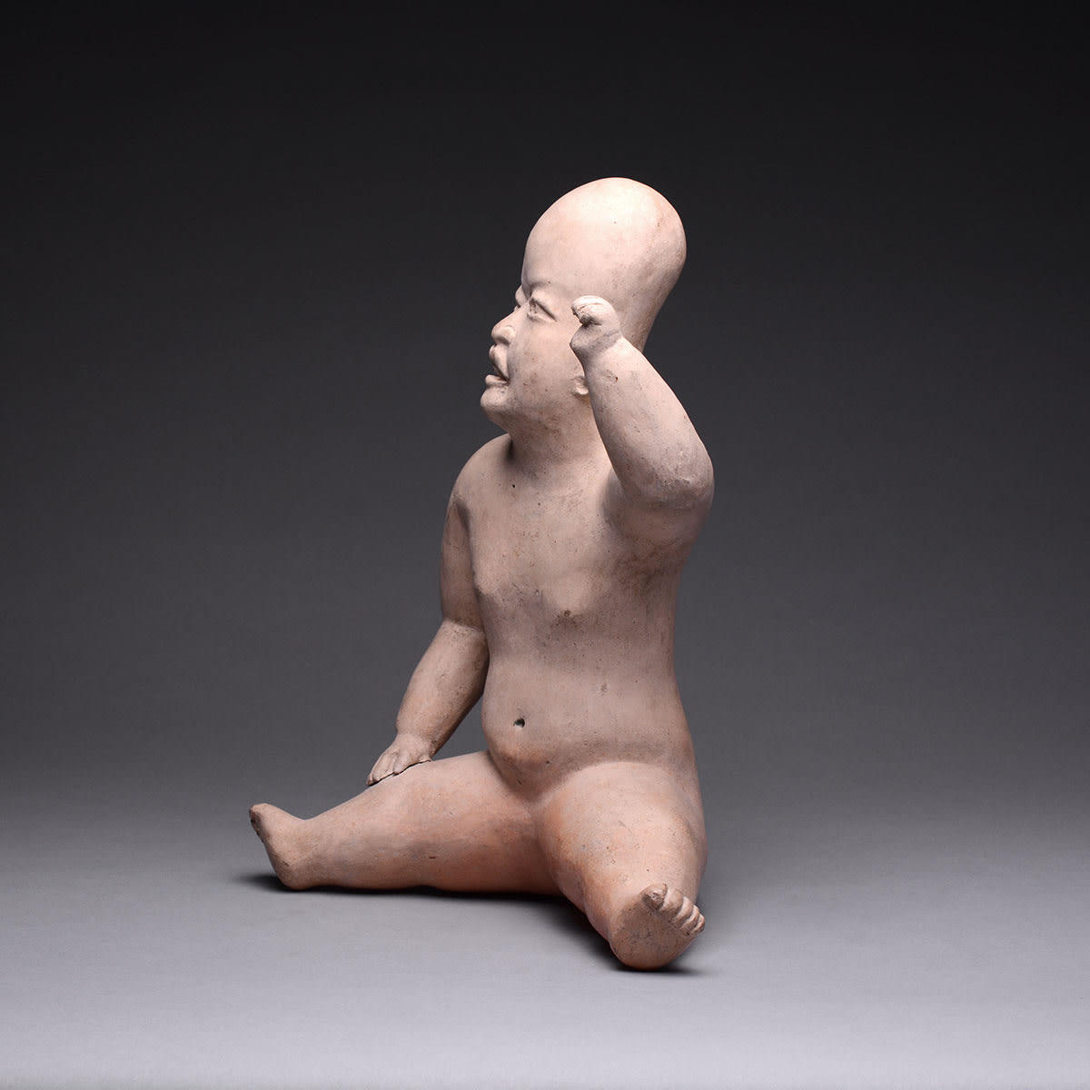 Olmec Terracotta Sculpture o, 900 BCE - 500 BCE