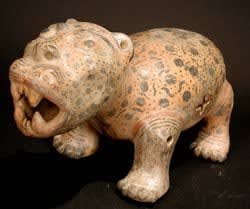 Terracotta Sculpture of a Jaguar, 500 CE - 1000 CE