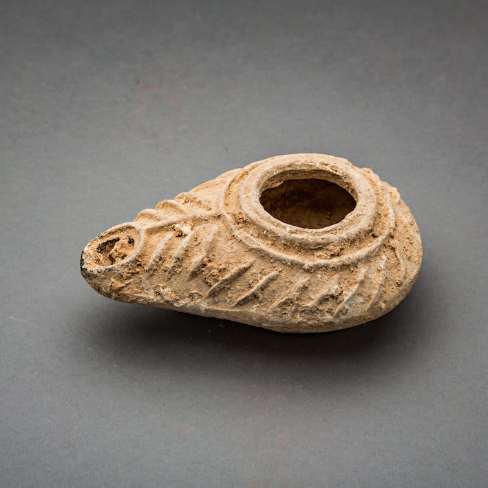 Byzantine Oil Lamp, 400 CE - 600 CE
