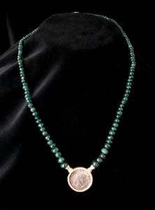 Silver Coin of Roman Empress Otacilia Severa Wife of the Emperor Philip I, 244 CE - 249 CE