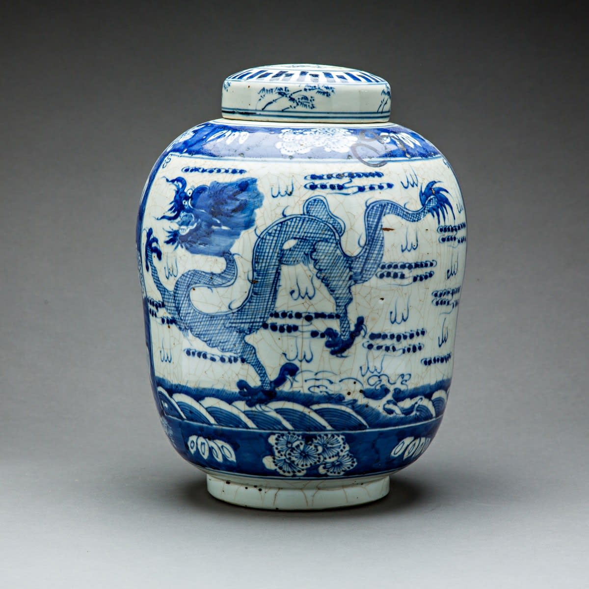 Blue and White Vase