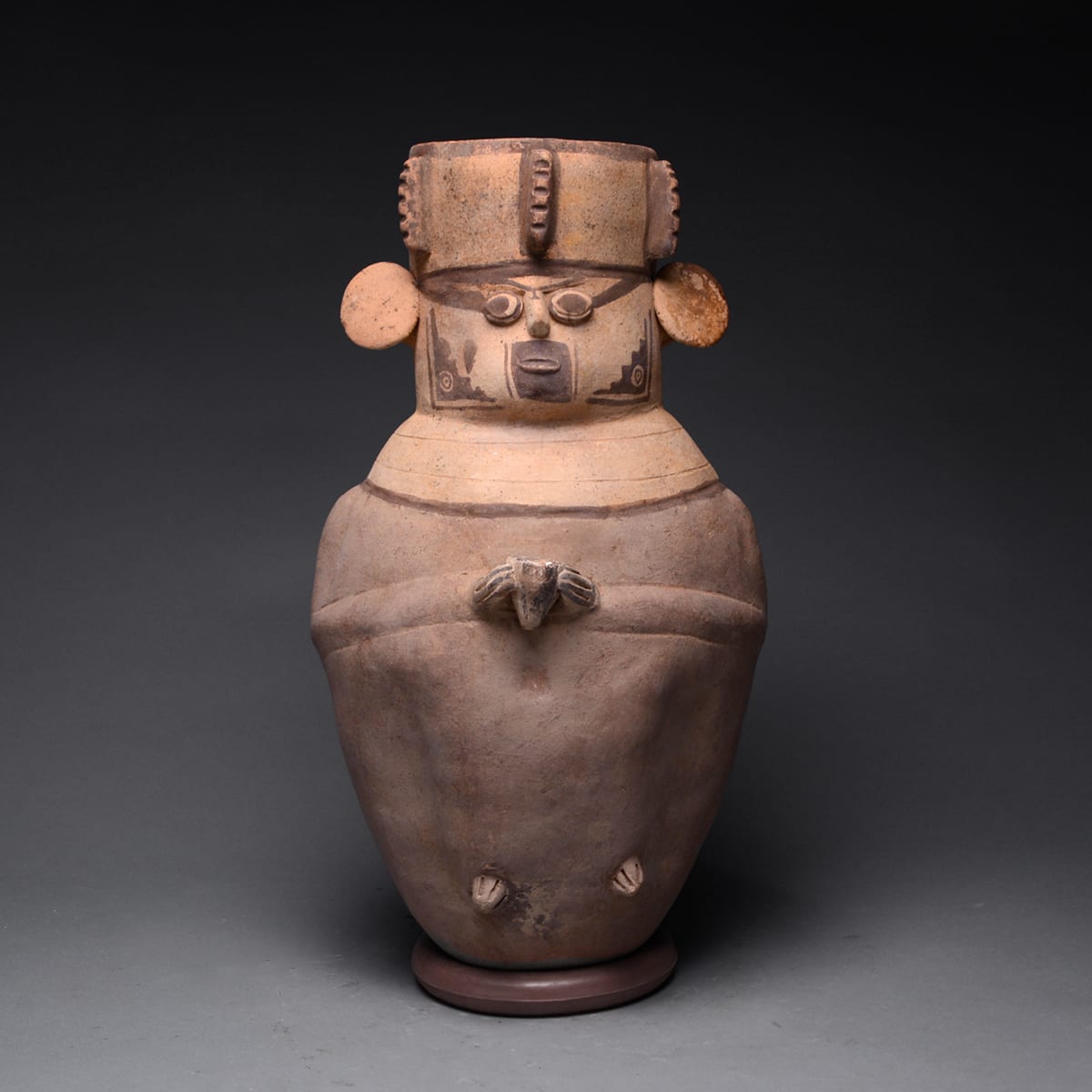 Cuchimilco Figurative Vessel, 1200 AD to 1450 AD
