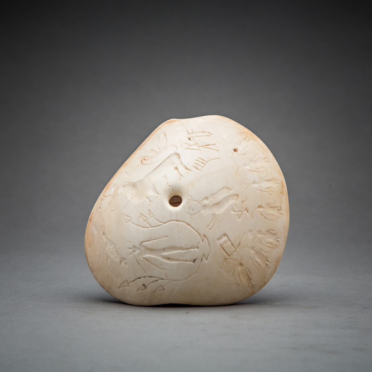 Incised Indus Valley Shell, 3000 BCE - 2000 BCE