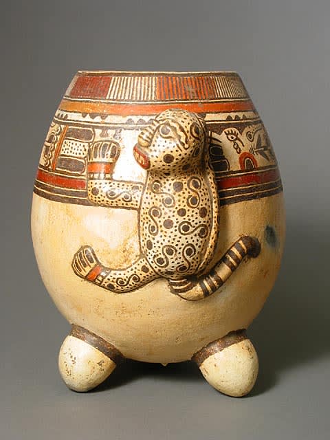 Jaguar Effigy Vessel, 800 CE - 1500 CE