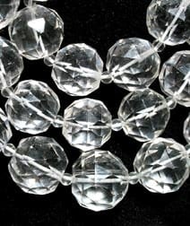 Rock Crystal Bead Necklace