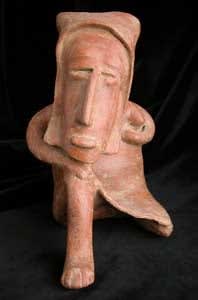 San Juanito Style Jalisco Terracotta Pensada Sculpture, 300 BCE - 300 CE