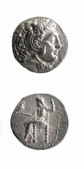 Silver Tetradrachm of King Philip III Arrhidaeus, 323 BCE - 317 CE
