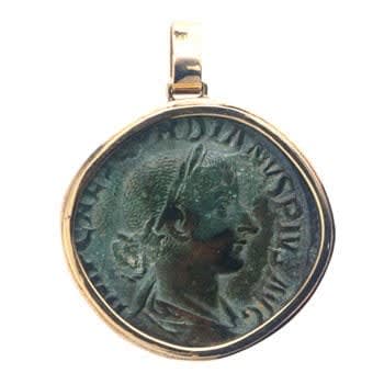 Bronze Sestertius of Roman Emperor Gordian III, 238 CE - 244 CE