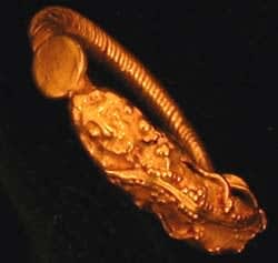 Hellenistic Gold Earrings, 300 BCE - 100 CE