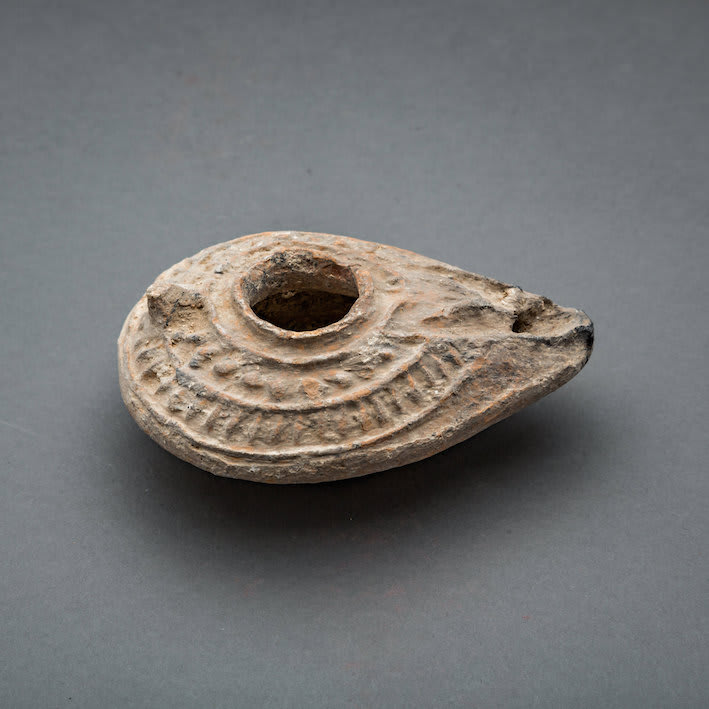 Byzantine Oil Lamp, 400 CE - 600 CE