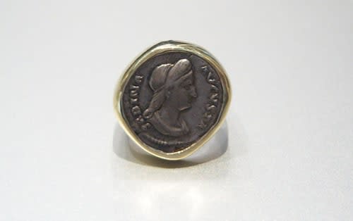 Silver Coin of the Roman Empress Sabina, 117 CE - 138 CE