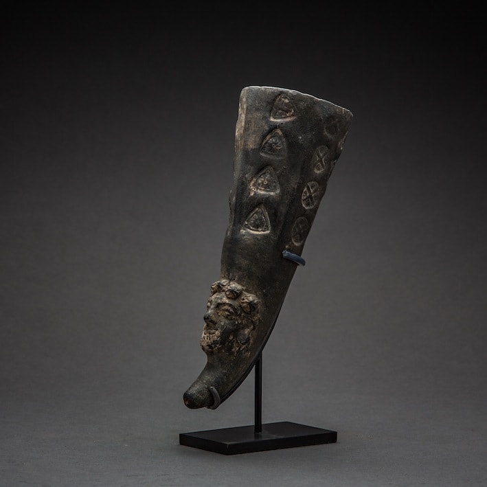 Rhyton with Human Head, 300 BCE - 100 BCE