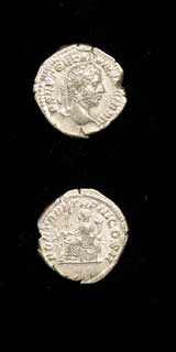 Silver Denarius of Emperor Geta, 211 CE