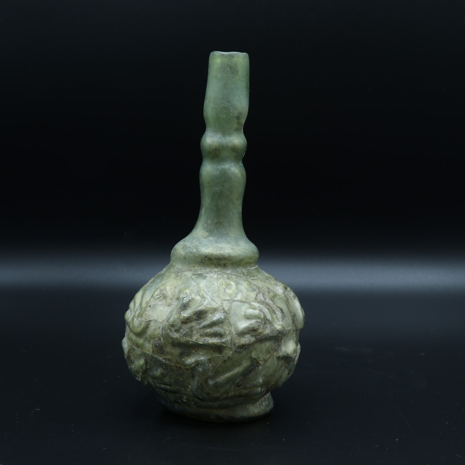 Islamic Glass Bottle, 800-1100 AD