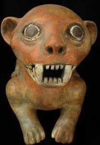 Terracotta Sculpture of a Jaguar, 500 CE - 1000 CE