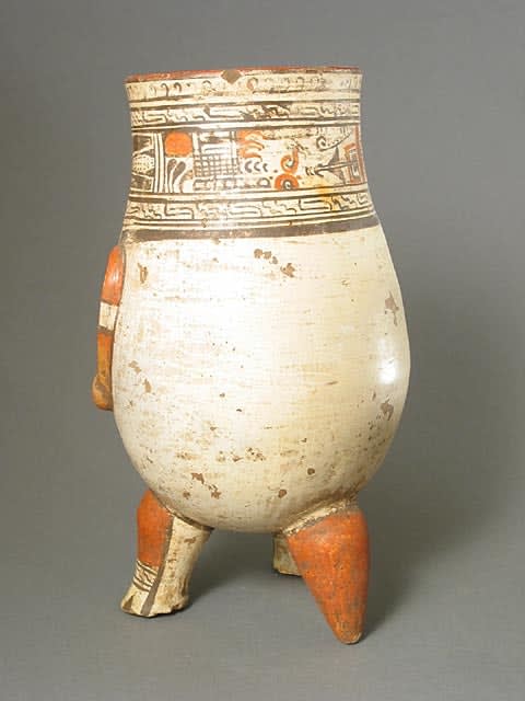 Vessel Depicting the Head of Tlaloc, 800 CE - 1550 CE