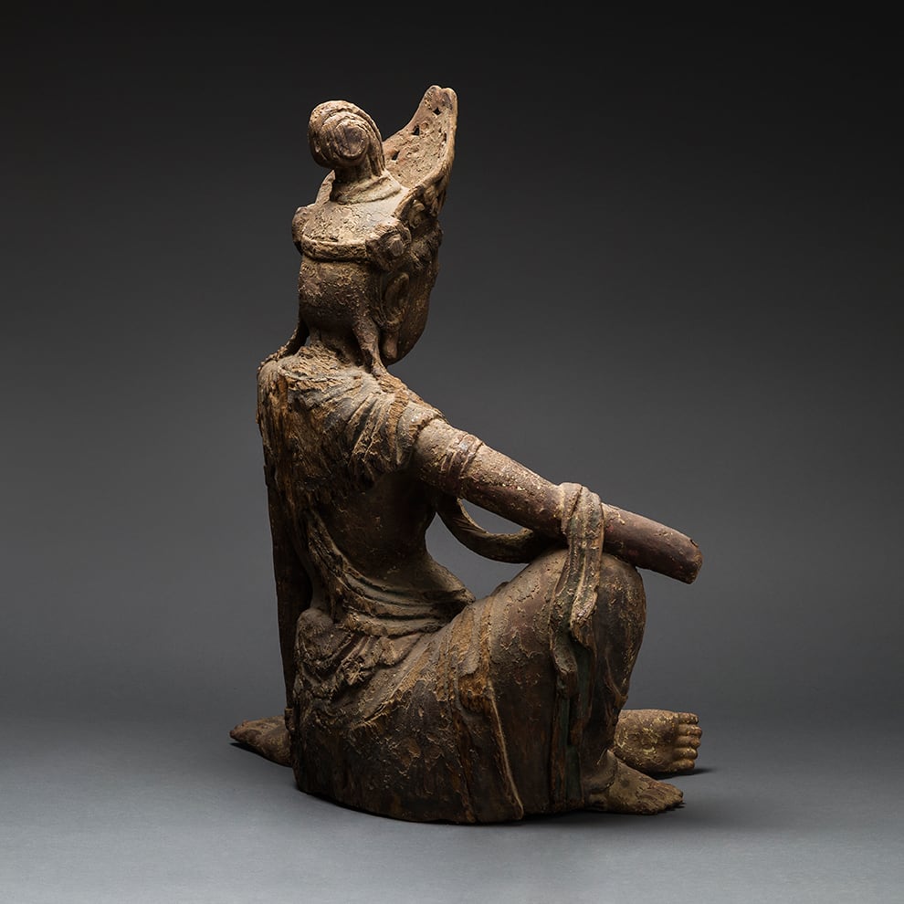 Wood Sculpture of Guanyin, 1500 CE - 1700 CE