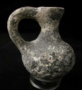 Iron Age Terracotta Juglet, 900 BCE - 700 CE