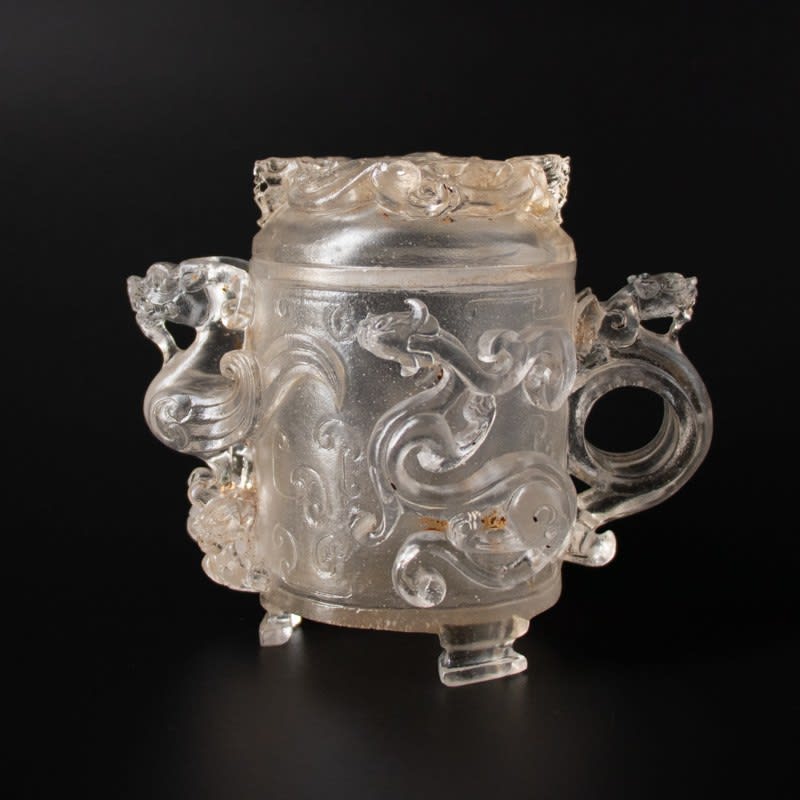 Qing dynasty lidded cup , 1644-1912 CE