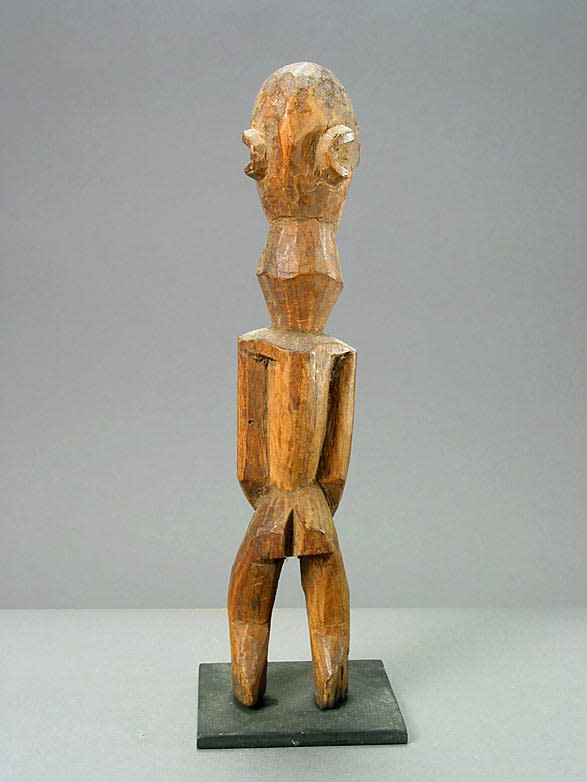 Lobi Bateba Sculpture of a Man with Goitre, 20th Century CE