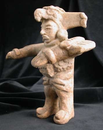 Sculpture of an Eagle Dancer, 600 CE - 900 CE