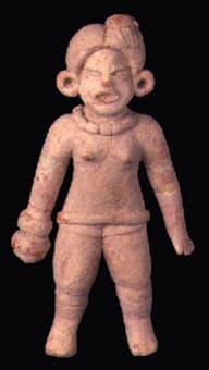 Xochipala Standing Female Ballplayer, 1200 BCE - 900 CE