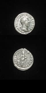 Silver Denarius of Emperor Marcus Aurelius, 161 CE - 180 CE