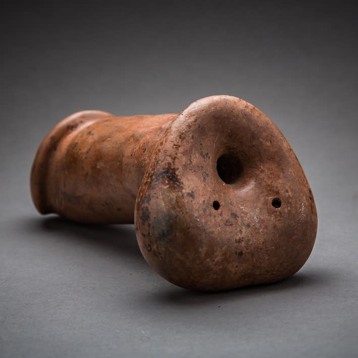 Terracotta Ritual Phallus, 300 BCE - 500 CE