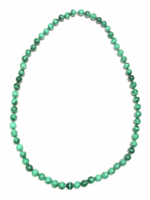 Malachite Bead Necklace