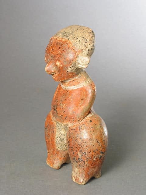 Chinesco Style (Type C) Nayarit Terrcotta Standing Figure, 100 CE - 300 CE