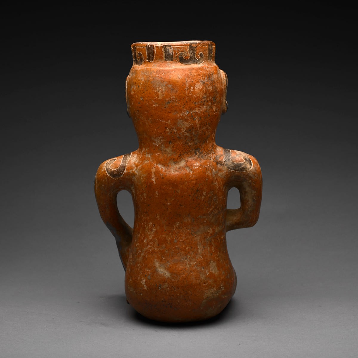 Seated Female Effigy Vessel, 200 CE - 500 CE