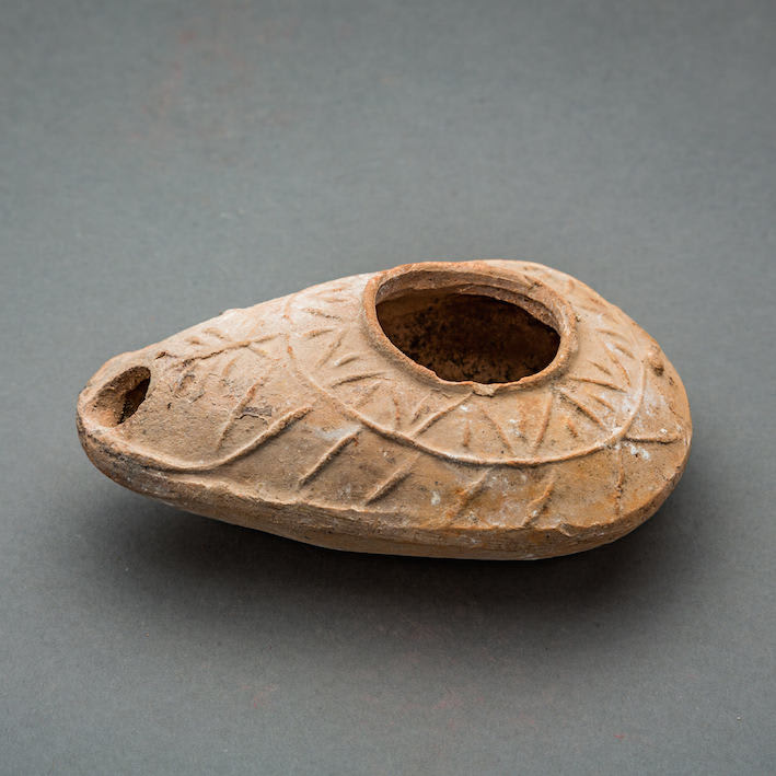 Byzantine Oil Lamp, 400 CE - 600 CE