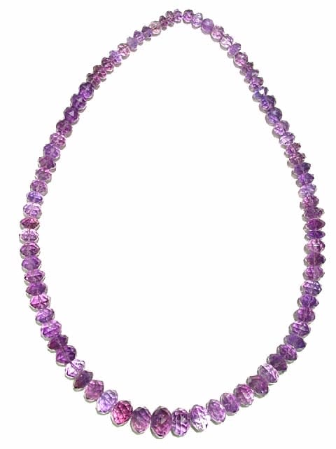 Amethyst Bead Necklace