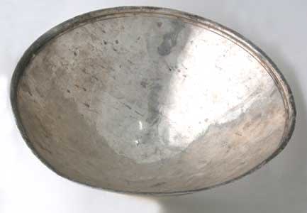 Hammered Silver Serving Bowl, 400 BCE - 100 CE