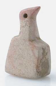 Bird Effigy Votive Seal With An Intaglio, 4000 BCE - 3000 BCE