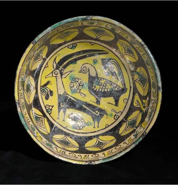 Nishapur 'Buffware' Bowl, 900 CE - 1000 CE