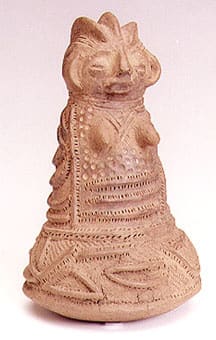 Yoruba Terracotta Vessel Lid, 18th Century CE - 19th Century CE