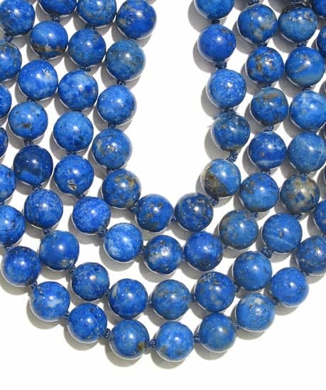 Lapis Lazuli Bead Necklace