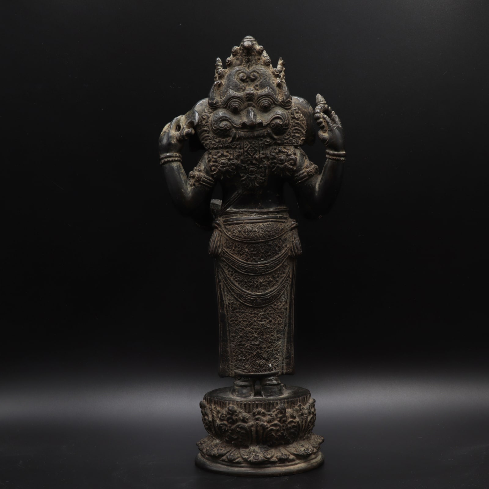Indonesian Sculpture of Ganesha, 16th - 19th Century CE
