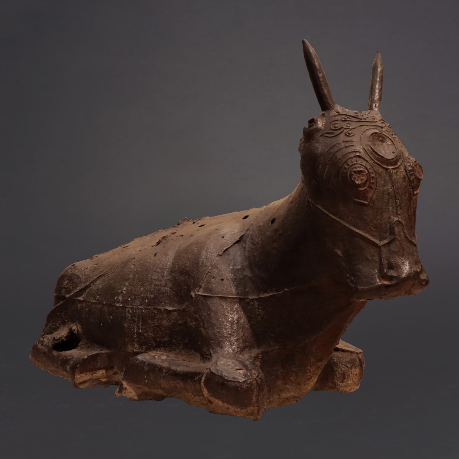 Colossal Tang Dynasty Recumbent Ox, AD 618 - AD 907