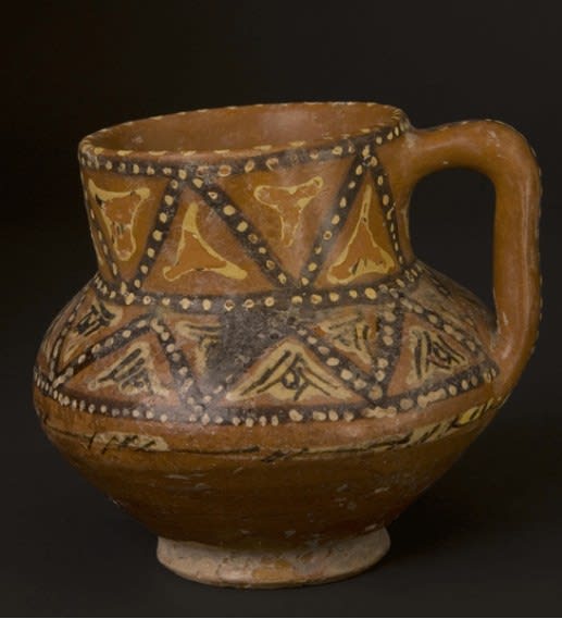 Nishapur Slip-Painted Jug, AD 1000 - AD 1150