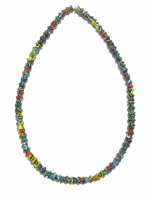Venetian Style Glass Trade Bead Necklace, 20th Century CE