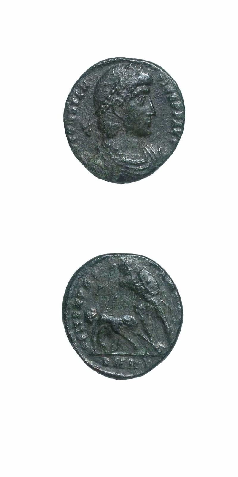 Bronze Centenionalis of Emperor Constantius II, 348 CE - 361 CE
