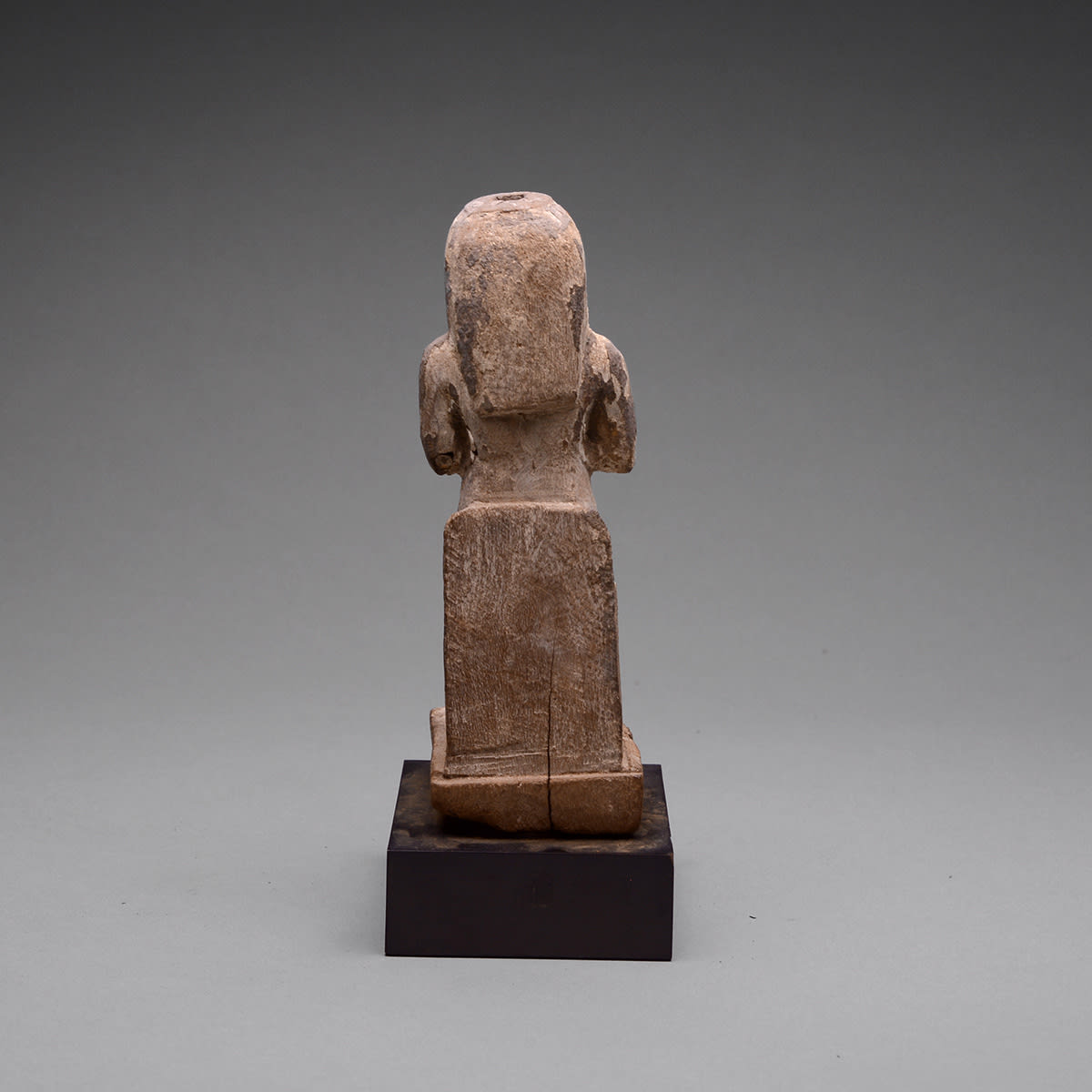 Ptolemaic Period Wooden Sculpture of Isis, 300 BCE - 100 BCE