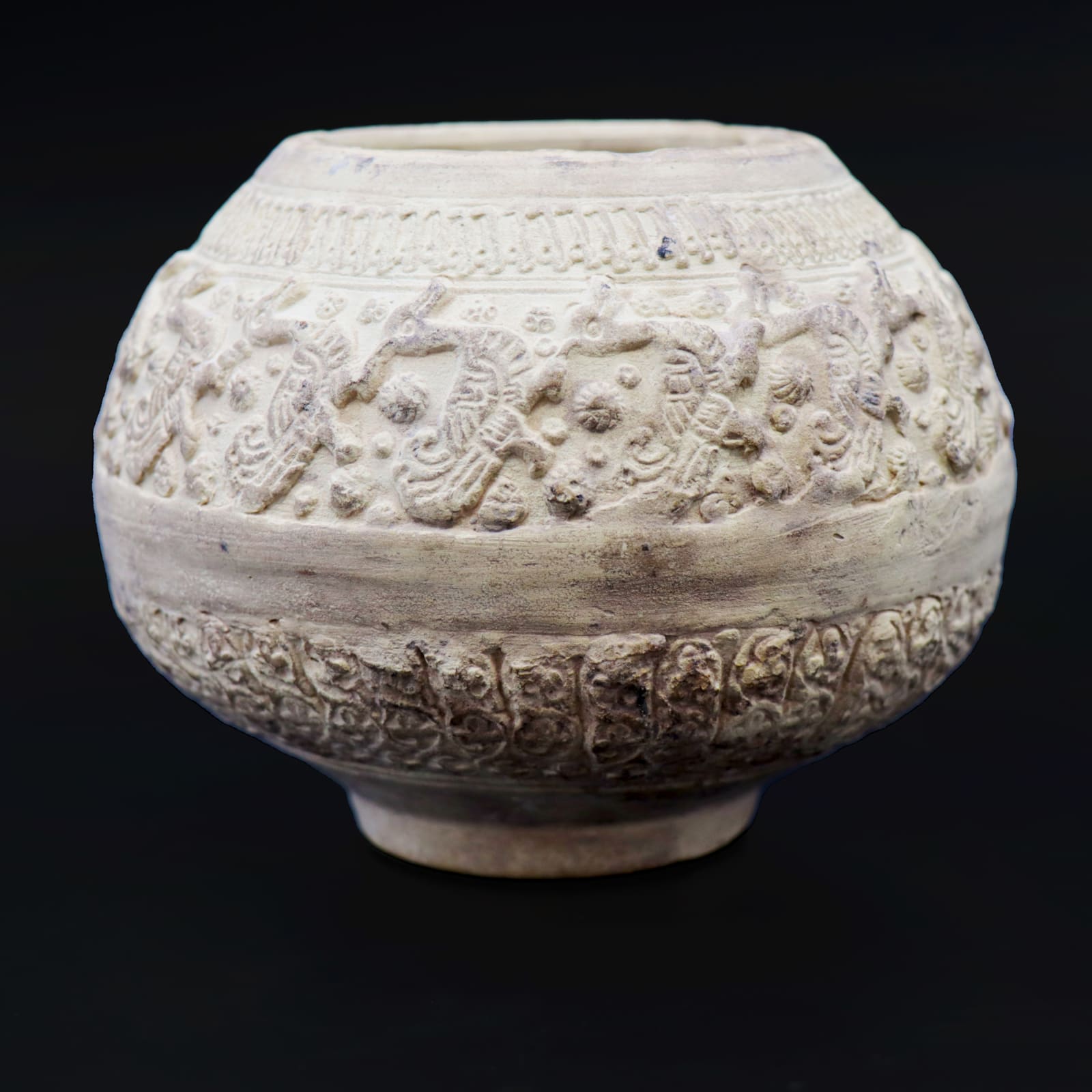 Umayyad or Abbasid Unglazed Globular Vessel, 7th Century CE - 9th Century CE