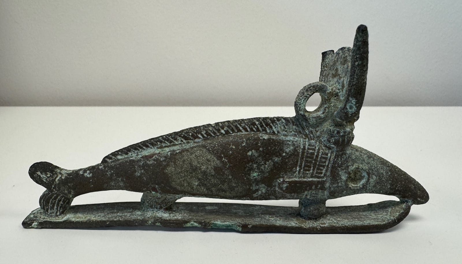 Sculpture of an Oxyrhynchus Fish God, 600 BCE - 300 BCE