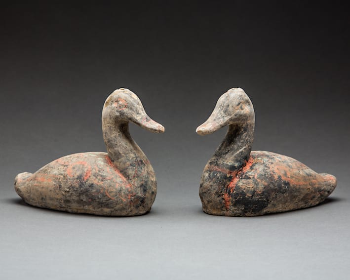 Pair of Han Dynasty Terracotta, 206 BCE - 220 CE