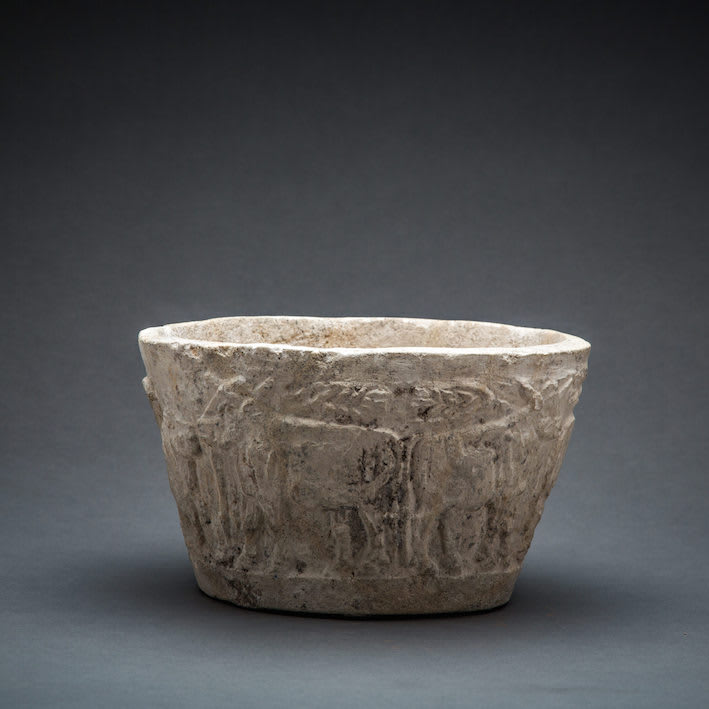 Sumerian Stone Bowl, 2500 BCE - 2000 BCE