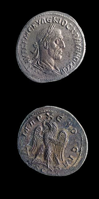 Provincial Billon Tetradrachm of Emperor Trajan Decius, 249 CE - 251 CE