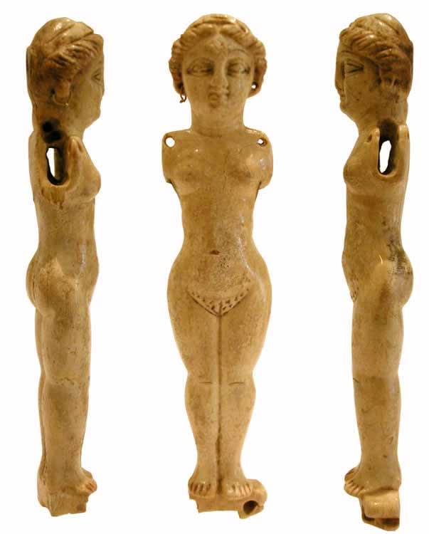 Roman Polished Bone Sculpture of Venus, 4th Century CE